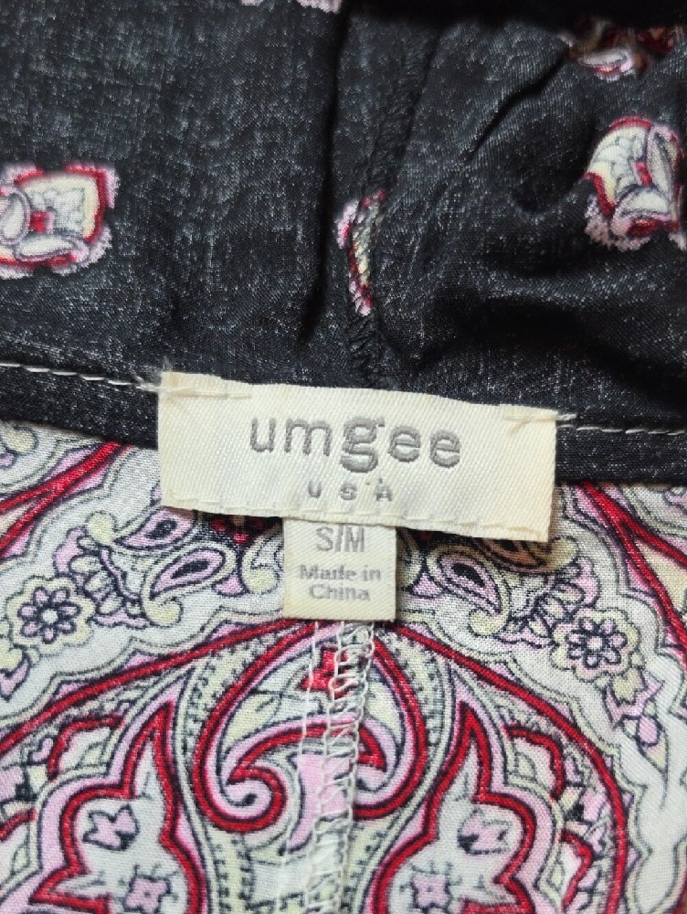 UMGEE | Boho Hooded Kimono Cardigan Fringe‎ Tassel Festival Layer Duster | S / M - Picture 4 of 8